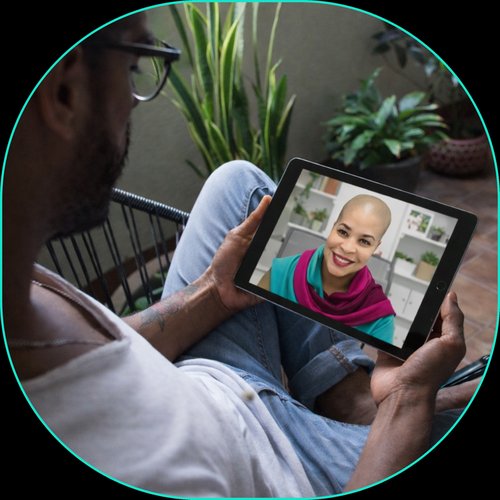 Virtual therapy session